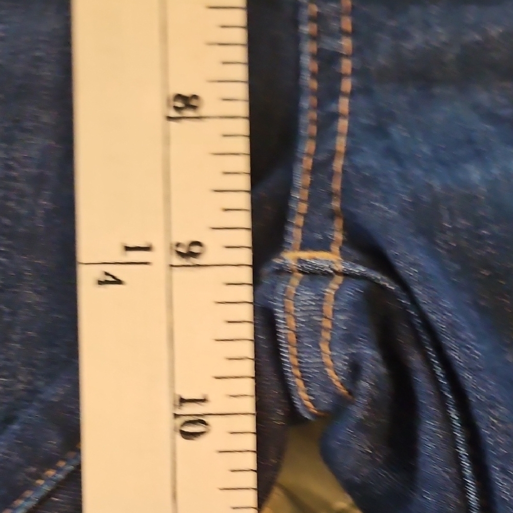 Madewell Dark Blue High Rise Skinny Jeans - Picture 8 of 9